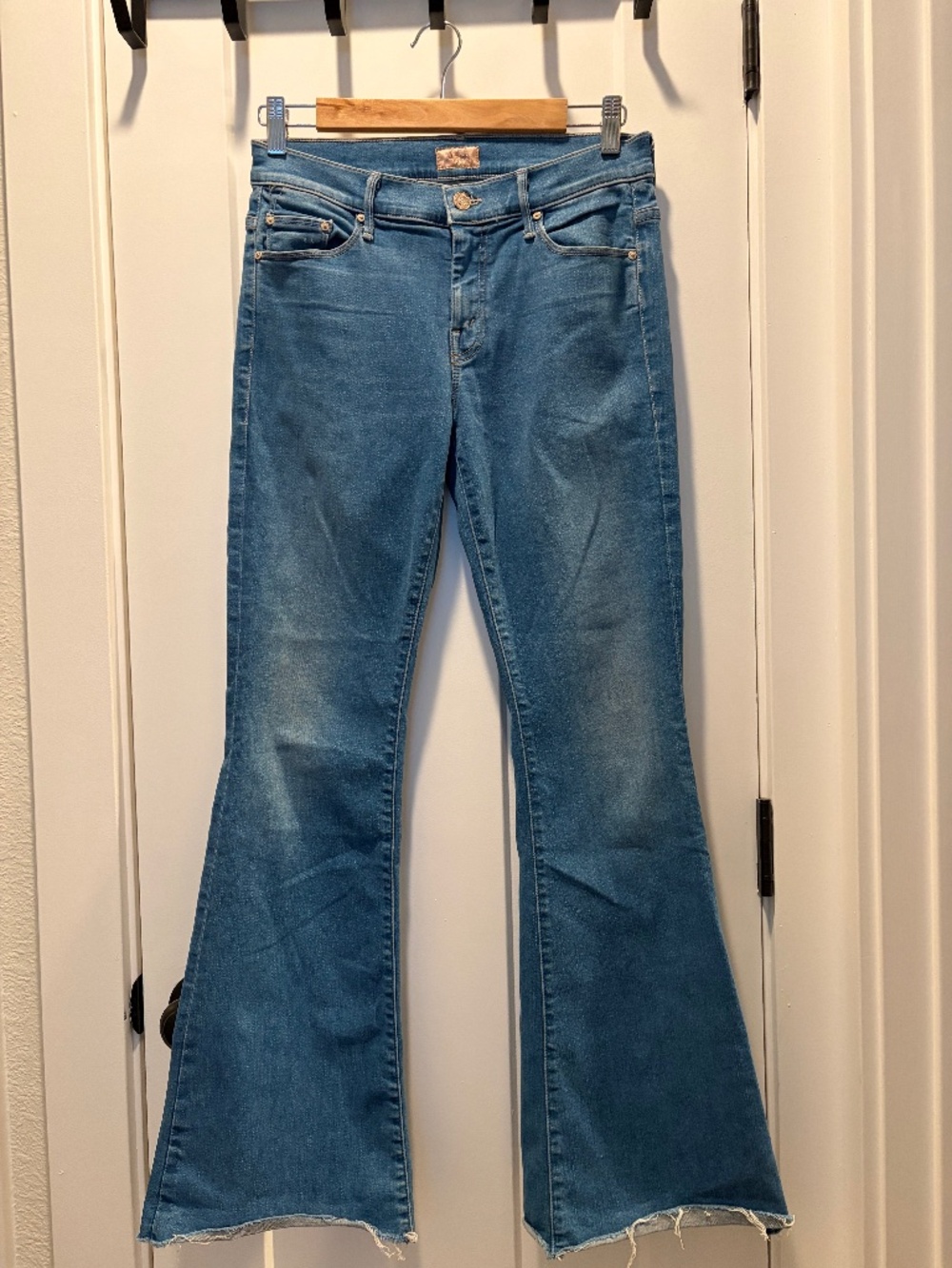 Mother Jeans The Weekender Fray Size 29